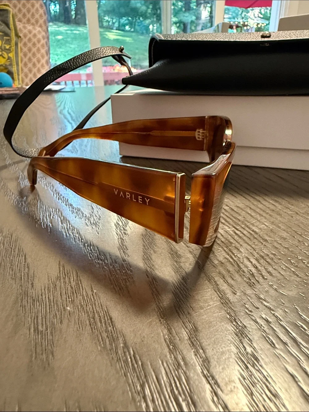 Varley Amber Tortoise Cat-Eye Sunglasses